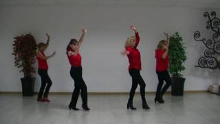 Baile en Grupo Meneito Danza La Gitana con coreografía [upl. by Normak]