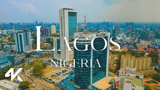 Lagos Nigeria Aerial View  4k Scenic Drone Video 2023 [upl. by Katrina]