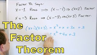 Factoring Polynomials using Factor Theorem [upl. by Dot]