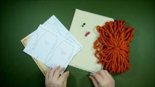 Rag Doll Making Project  Part 2  Cutting Out Your Doll  Alices Bear Shop [upl. by Hoyt]