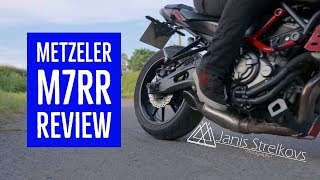 Metzeler M7RR Review [upl. by Onifled]