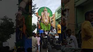 biggest vinayakudu nikampalli rood 🤩 ganapathipooja story motivation telugu reels²∅²⁴videos💐✨ [upl. by Irahk]