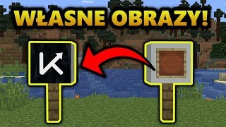 WŁASNE OBRAZY w MINECRAFT [upl. by Beverly]