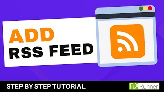 How To Add RSS Feed On Your WordPress Website [upl. by Enimzaj]