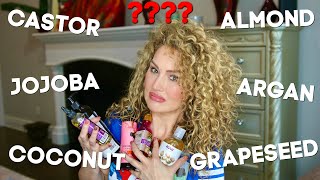 HOW TO USE HAIR OILS FOR CURLY HAIR  THE GLAM BELLE [upl. by Arymahs]