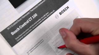 Bosch How to Control Smart Room Thermostat [upl. by Eiramave]