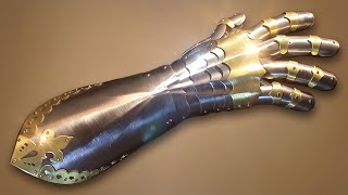 How to Make a Gothic Gauntlet Armor Tutorial [upl. by Lipson539]