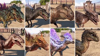 All Jurassic World Alive Dinosaurs PART 1  Jurassic World Evolution 2  Mod [upl. by Neelyam]