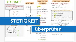 Stetigkeit bei Funktionen überprüfen [upl. by Milissa524]