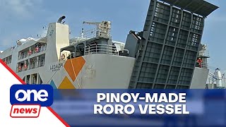 MV Isla Simara is first Pinoymade RORO vessel [upl. by Arevle292]