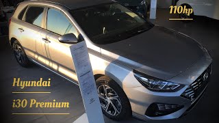 Hyundai i30 2023 Premium 15 110hp review interior amp exterior [upl. by Racklin]