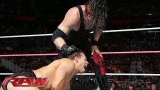 KANE UNMASKS  The Miz vs Kane Raw Oct 28 2013 [upl. by Augustin704]