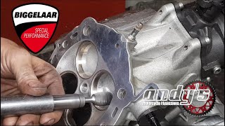 DUCATI 4V Head Porting [upl. by Eetnwahs30]