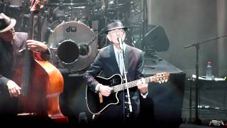 Leonard Cohen quotThe Partisanquot  Olympia Paris2012 [upl. by Grizelda]