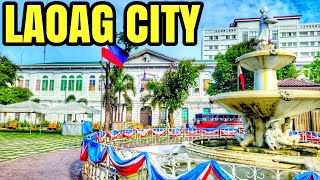 【4K】LAOAG CITY ILOCOS NORTE  WALKING TOUR [upl. by Hcurab]