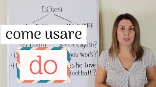 DO  in inglese COME e PERCHE si usa [upl. by Broddy]