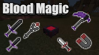 Blood Magic Addon Bedrock Edition MCPE Minecraft [upl. by Koeninger]