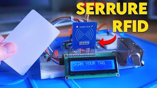 Réaliser un système de serrure RFID avec lArduino 🔒 [upl. by Otti]