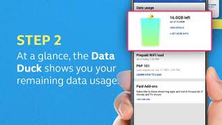 HowToGlobe  Globe At Home App Check Data Usage [upl. by Kcirted]