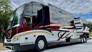 STUNNING QUAD SLIDE 2009 Prevost Featherlite Sold [upl. by Minoru886]