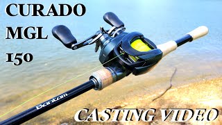 Shimano CURADO MGL 150 casting impressions Best all around Curado EVER [upl. by Howlyn]