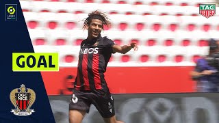 Goal JeanClair TODIBO 39  OGC NICE OGC NICE  MONTPELLIER HÉRAULT SC 31 2021 [upl. by Ytirahc279]