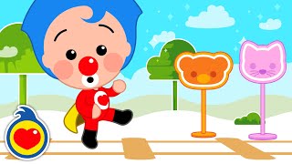 Boarding Now Plim Plims Train 🚂 Playful Learning ♫ Plim Plim  The Kindness Hero [upl. by Enyt]