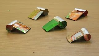 How to Make a Whistle  Home Made   Easy Emergency Whistle Tutorials [upl. by Ysak]