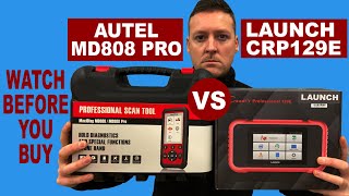 Launch CRP129e vs Autel MD808 Pro Comparison amp Differences Explained Review  Which Would I Choose [upl. by Debarath]