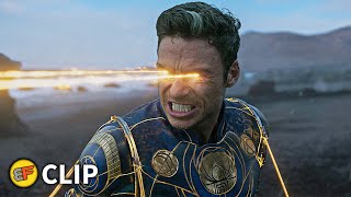 Eternals vs Ikaris  Final Fight Scene Part 2  Eternals 2021 IMAX Movie Clip HD 4K [upl. by Fanestil850]