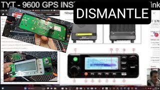 TYT 9600 DISMANTLE MAIN AND HEAD UNIT [upl. by Nero]