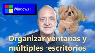 Windows 11 Organizar ventanas y múltiples escritorios [upl. by Alecia]