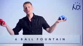 Tutorial How To Juggle 6 Balls Instructional Video [upl. by Adiraf26]