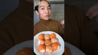 Special torched salmon sushi ball 🏀 [upl. by Cheadle]