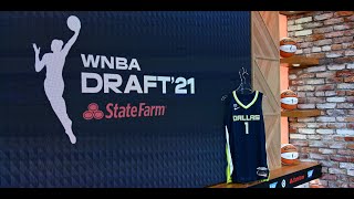 Every Single Pick Of The 1st Round Of The WNBA Draft 2021 [upl. by Airamasor]