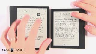 Amazon Kindle Oasis 2017 vs Oasis 2016  Comparison [upl. by Scever]