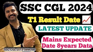 SSC CGL 2024 Prelims Result Date  Mains Expected Date  Final Joining [upl. by Liagiba697]