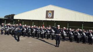 Banda Municipal Arauco y Banda Escuela Grumetes 2017 [upl. by Rodrick]