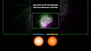 Solar Cycle 25 The Solar Magnetic Field from Minimum to Pole Flip [upl. by Nivel]