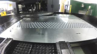 CNC Turret Punch Press at Ajax Metal Forming Solutions [upl. by Kind]