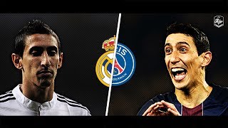 Di Maria in Real Madrid vs Di Maria in PSG  HD [upl. by Boggers]