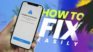 2023 Problem Fix  Unable To Activate an Update is Required To Activate Your iPhone 100 Success [upl. by Alleinnad50]