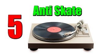 RECORD PLAYERS Anti Skate [upl. by Nabe825]