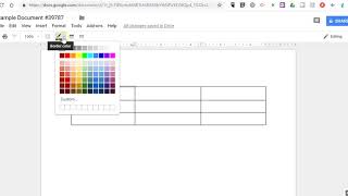 How to Format Tables in Google Docs [upl. by Iohk]
