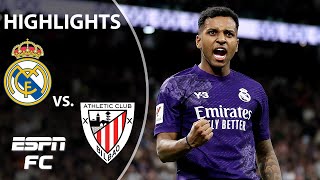 2️⃣ GOALS FOR RODRYGO ⚽ Real Madrid vs Athletic Club  LALIGA Highlights  ESPN FC [upl. by Jacob]