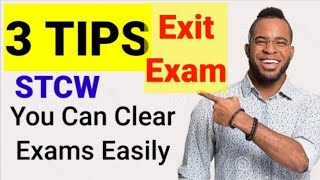 Important Tips to clear Stcw exit Exam ll [upl. by Nagorb917]