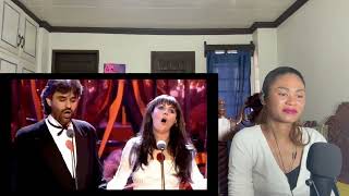 Sarah Brightman amp Andrea Bocelli  Time to Say Goodbye 1997  Reaction [upl. by Eidak]