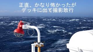 爆弾低気圧？ 暴風で荒れる相模湾を行く太平洋フェリー [upl. by Gypsie]