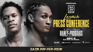 Devin Haney vs Regis Prograis Launch Press Conference [upl. by Armando136]