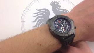 Breitling Avenger Skyland Blacksteel M13380 Luxury Watch Review [upl. by Eentruoc779]